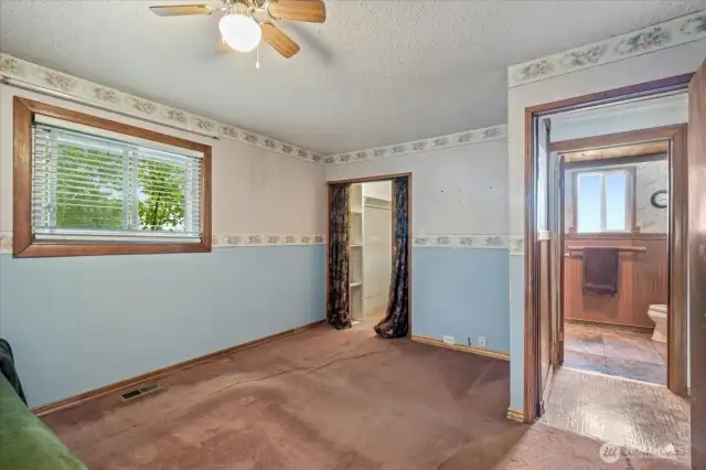 Bedroom on main floor