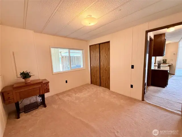 Another view of the guest bedroom.