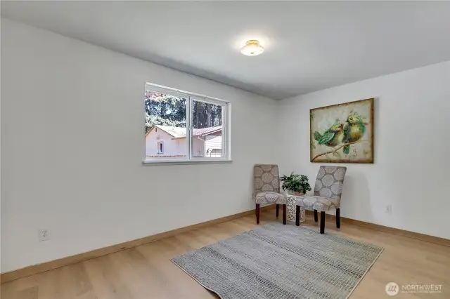 Bedroom three is a bonus!