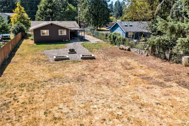 Potential to add on to the house in the future, if desired!