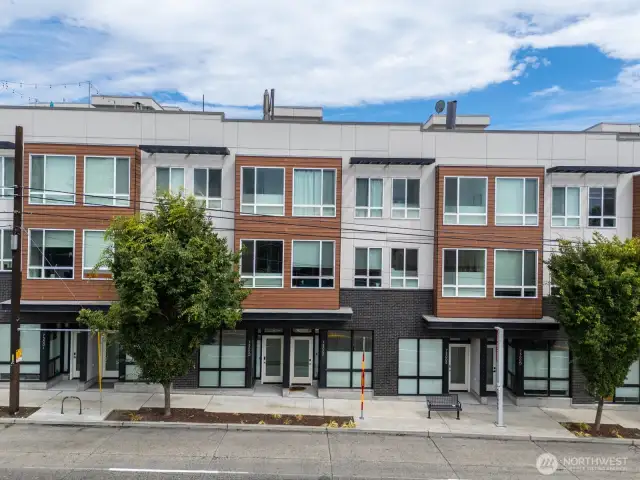 Front of Townhome