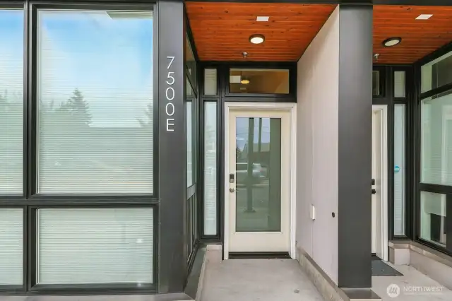 Street entrance