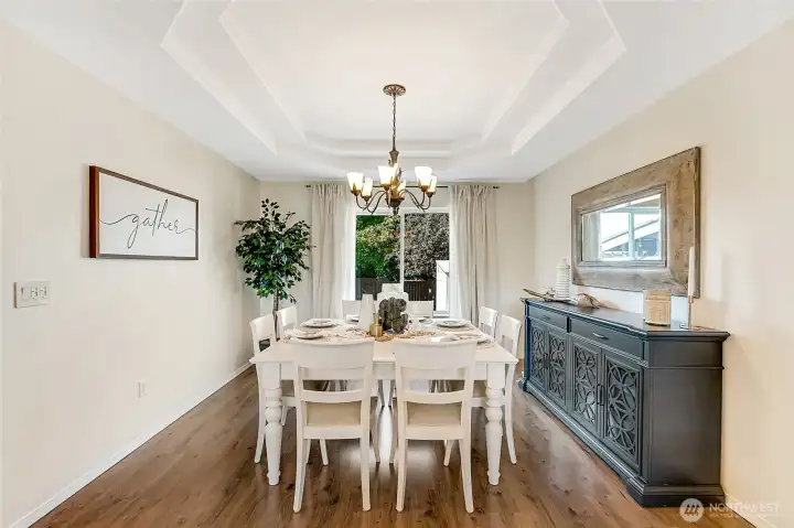 alternate dining room view