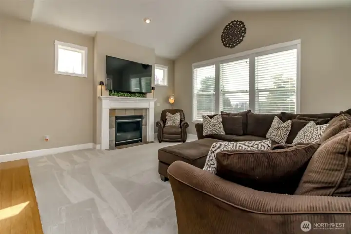 family room off the kitchen