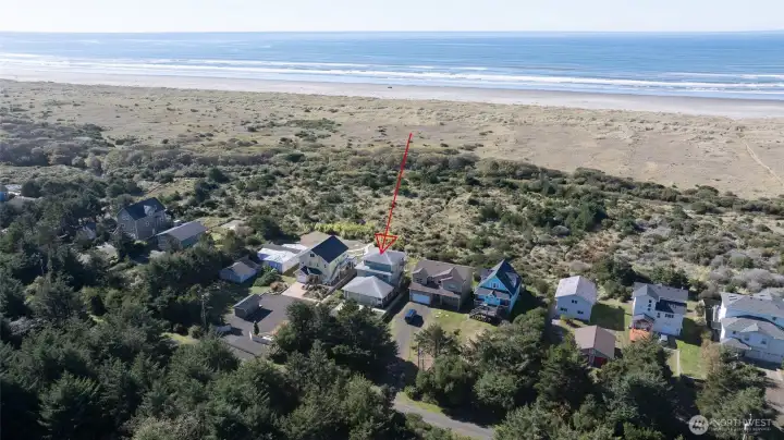 Drone Views Facing West