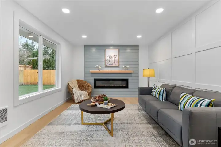 Bonus room with closet with exterior access