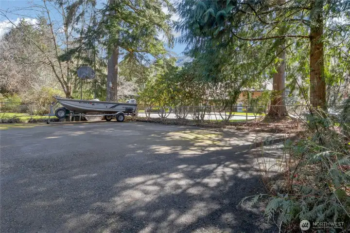 RV/Boat parking off of driveway