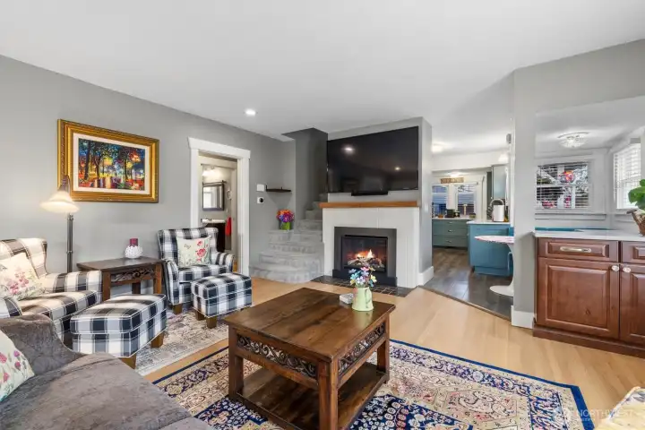 Main floor living room.