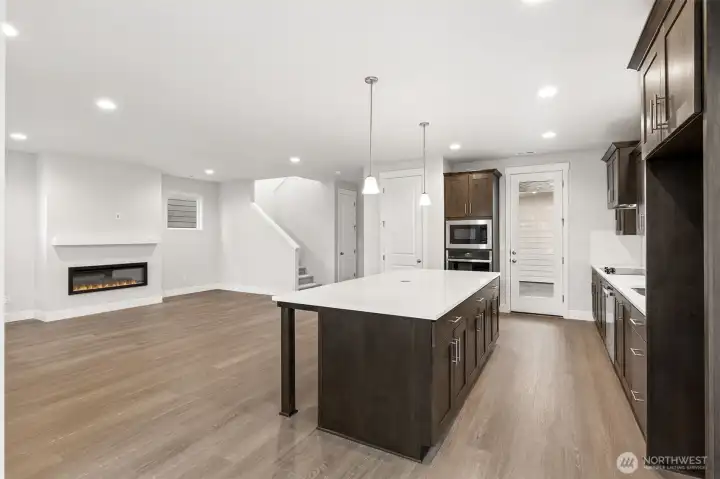 Photos are of the actual home.