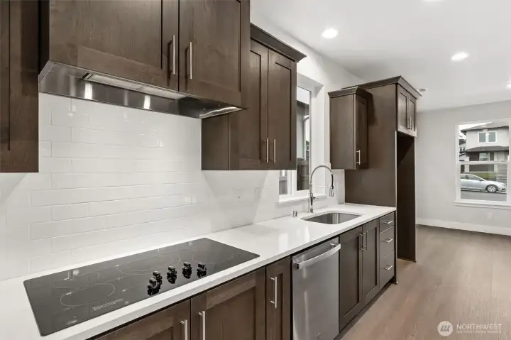 Photos are of the actual home.