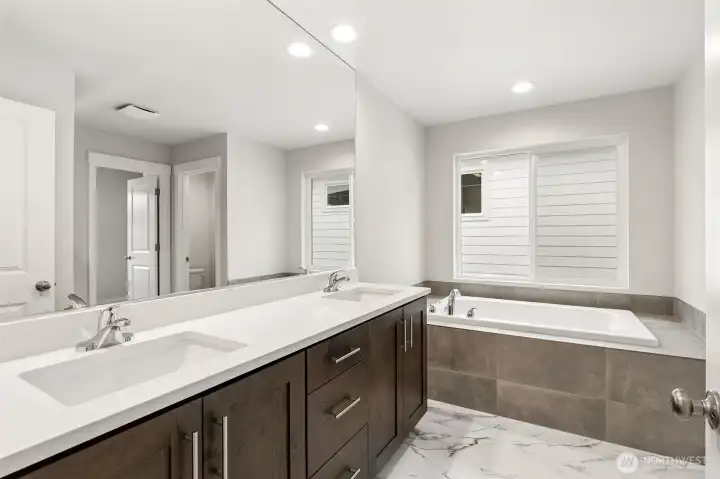 Photos are of the actual home.