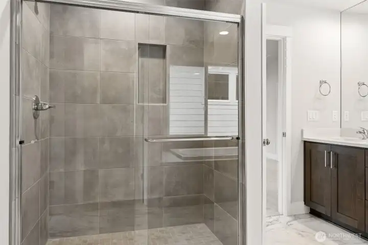 Photos are of the actual home.