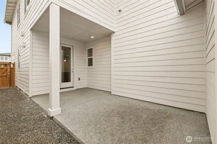 Photos are of the actual home.