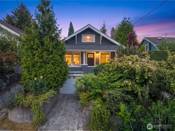Classic craftsman aesthetic in one of Seattle's most sought after locations.