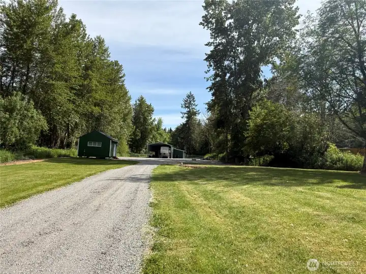Long driveway