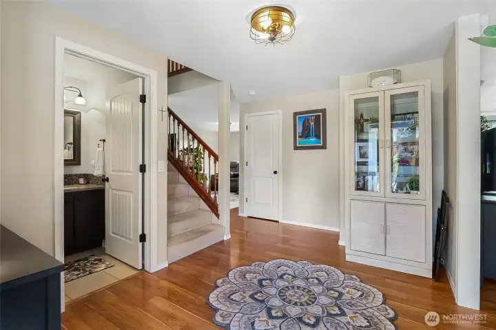 Inviting entryway Inviting entryway
