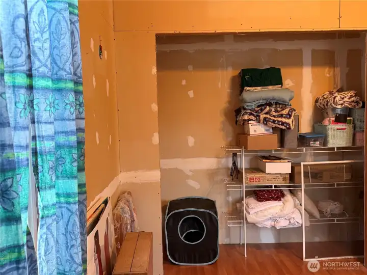Closet for primary bedroom