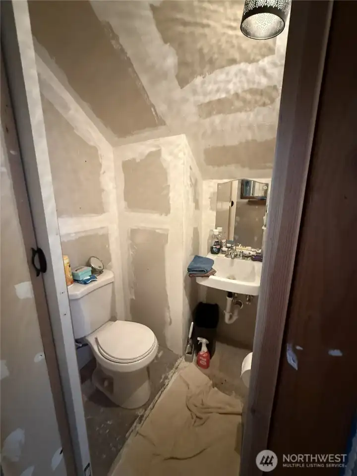 Half bath next to 4th bedroom on 2nd floor