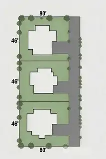 Rendering of subdivision potential.