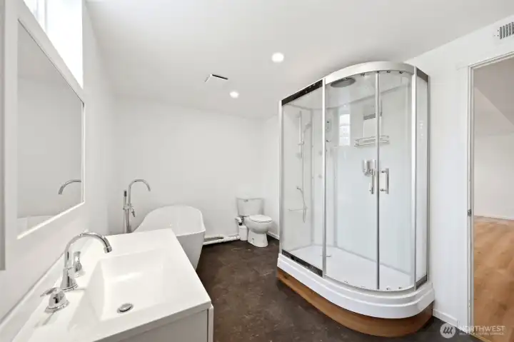 Downstairs full bathroom Downstairs full bathroom