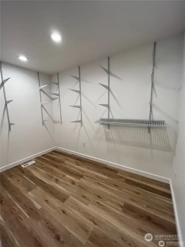 massive ensuite walk-in closet