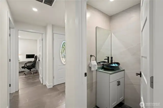 Half bathroom