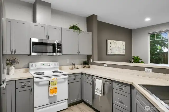 updated kitchen