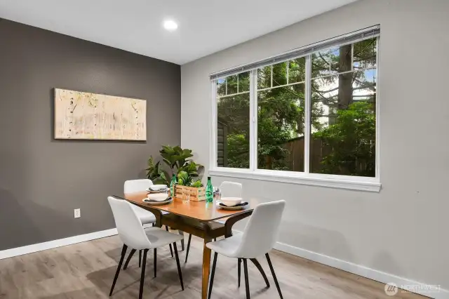 large dining area