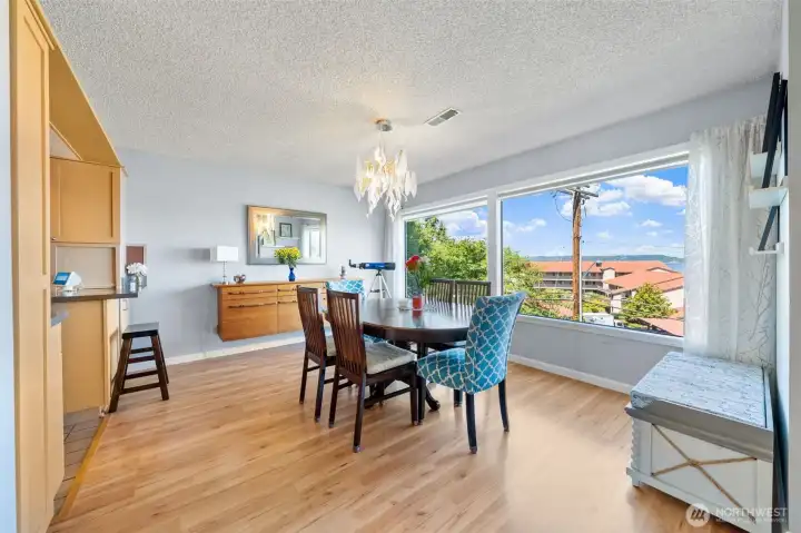 Updated kitchen, fresh paint and newer flooring.