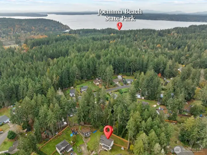 Just a short distance from Joemma Beach State Park.