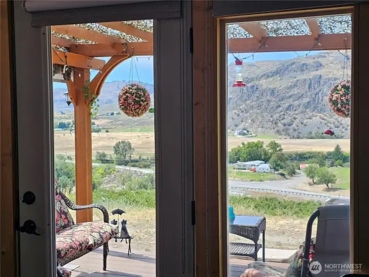 View from just inside the door