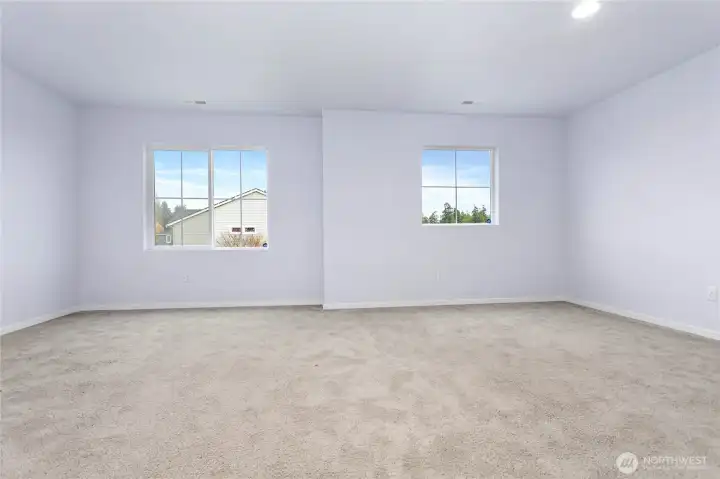 Upper Level Bonus Room.