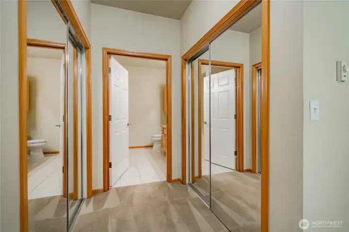 Primary Suite #1 - His and her closets