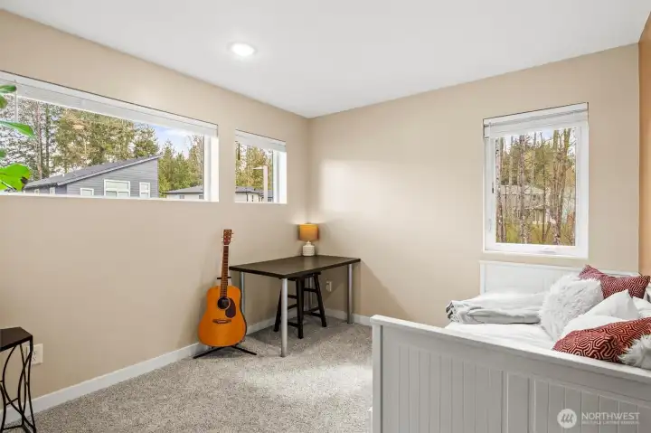 Upstairs bedroom #1.