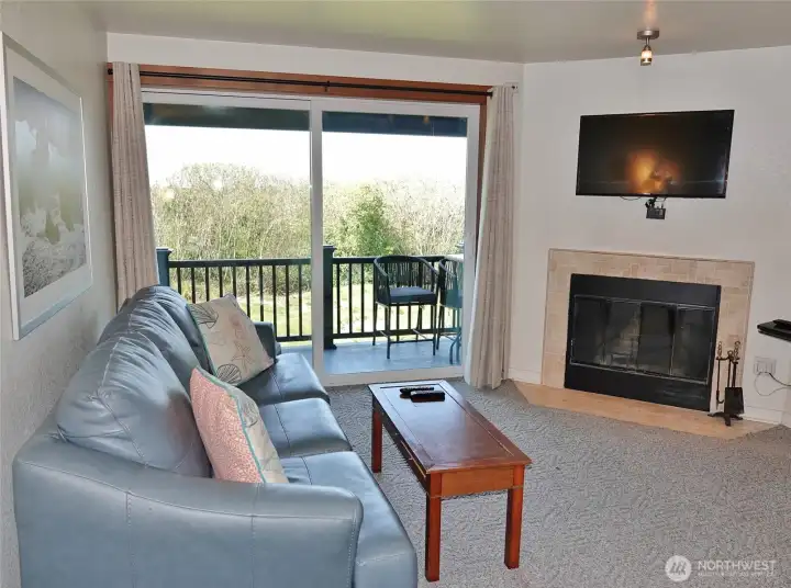 Living Room ~ fully-furnished and equipped condo ~ ready for your enjoyment.