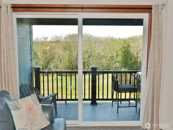 Slider to the Private Deck.