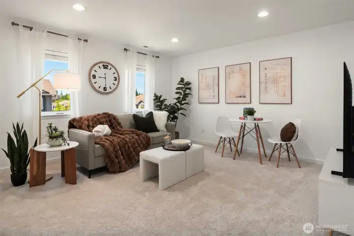 Media room- game night anyone?