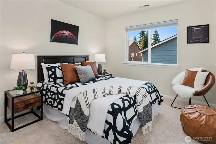 Large additional upstairs rooms.