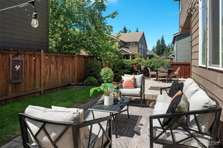 Plenty of room for entertaining family and friends.