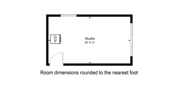 Detached shop floorplan Detached shop floorplan