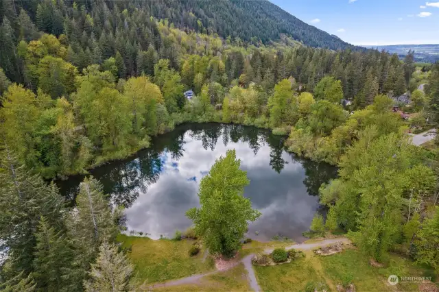 Private Community Lake.