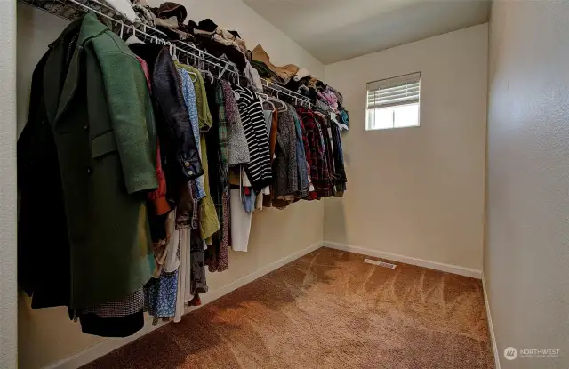 Master Walk-in Closet