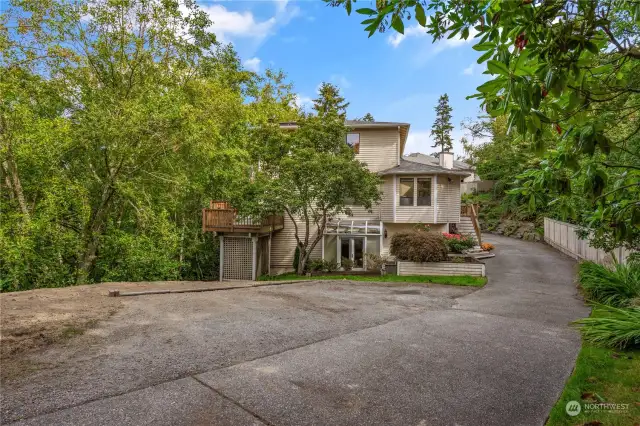 Driveway and off street parking