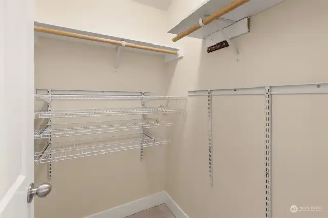 2nd bedroom walk-in closet.