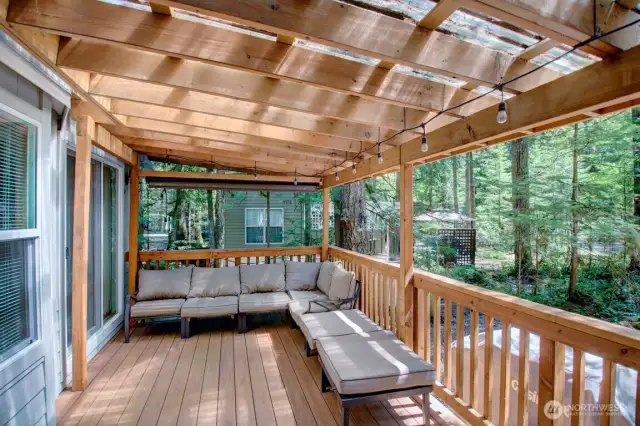 Room for outdoor furniture