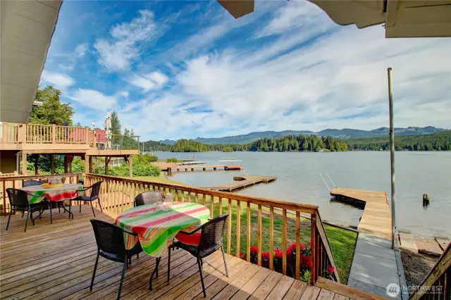 Panoramic views.