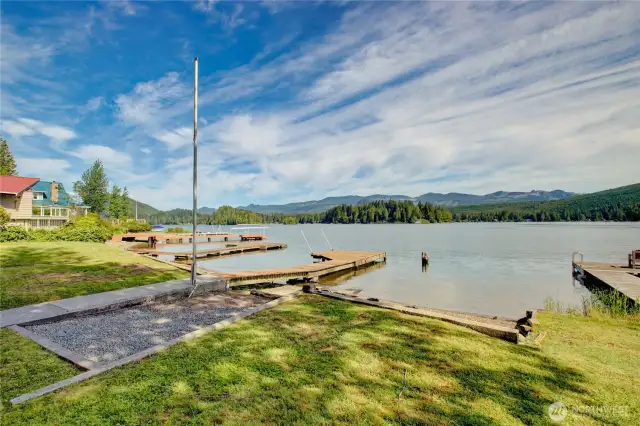 Dock and boat launch