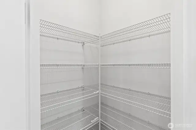 Walk-in pantry in the Kitchen