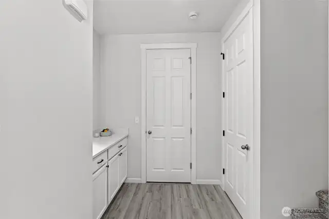 Interior Access to Garage and Stairwells