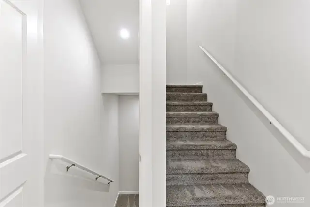 Access to Daylight Basement and Upper Level
